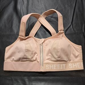 Shefit Pale Pink Sports Bra.   Never Worn.  Size 1Luxe